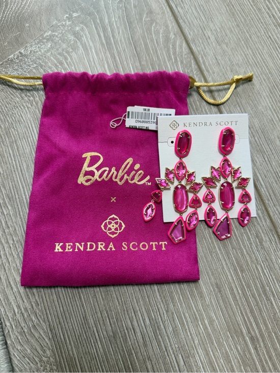 Kendra Scott Jewelry - Kendra Scott Barbie Collection Greta Statement Earrings in Pink Mix